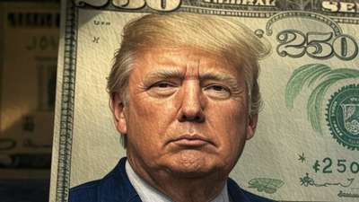 Trump's face could appear on US $250 bill