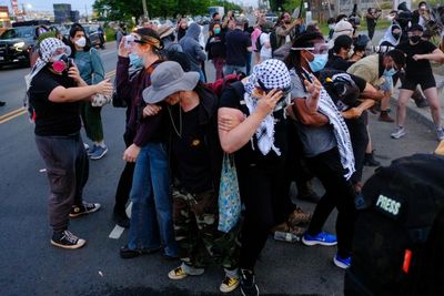 ‘We won’t stop until they’re free’: protesters outside a New Jersey ICE facility in their own words