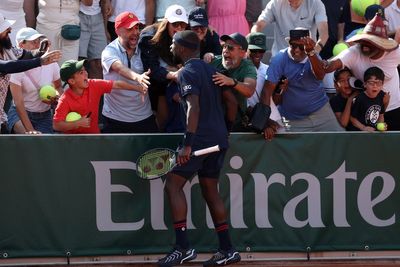Frances Tiafoe offers reward for return of racket stolen during wild French Open celebrations