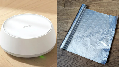 I put aluminum foil behind my router to fix my Wi-Fi dead zones — and it actually worked