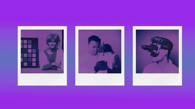 Going green has turned Polaroid film DEEP PURPLE! Polaroid is turning chemical waste into psychedelic purple images with new film
