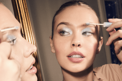 Move over clean girl make-up: This summer is all about sparkly beauty