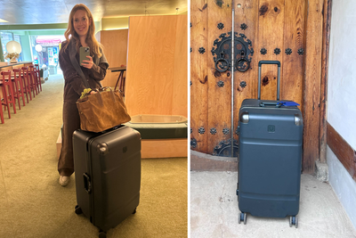 I’m a travel editor and this is the suitcase I take everywhere with me