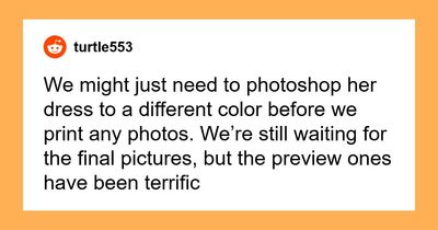 Couple Thinks Wedding Went Perfectly Until They Get The Photos Back