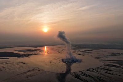 Residents mark 20th anniversary of Indonesia mud volcano eruption that swallowed up entire villages