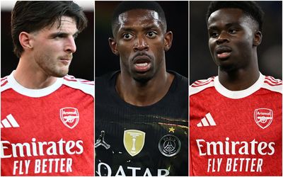 Rice in, Saka out: Arsenal vs PSG combined XI before Champions League final showdown