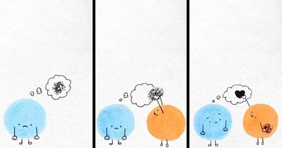 This Artist Creates Simple Comics About Anxiety, Love, And Self-Kindness (40 Pics)