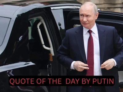 Quote of the Day by Vladimir Putin: "There is no happiness in life, there is only a..."