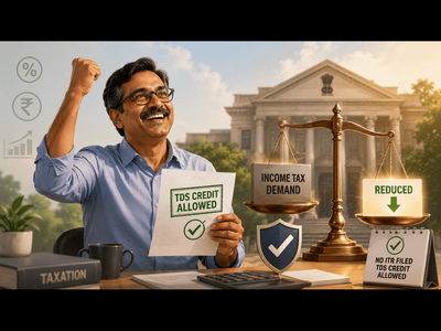 Mumbai man received tax notice over unreported income, not filing ITR; ITAT rules in his favour on TDS benefit, tax demand reduced