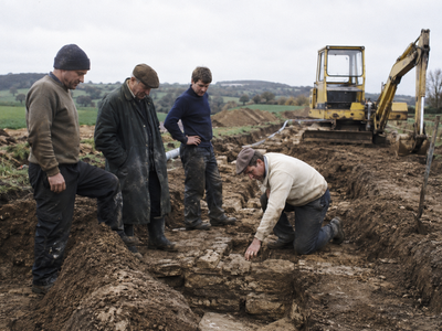 In 1960, workmen laying a water main in Sussex hit old masonry, and it wasn’t just rubble: it exposed one of Roman Britain’s grandest palaces