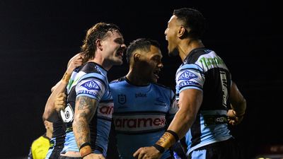 Brailey broken in Sharks' spirited win over Sea Eagles