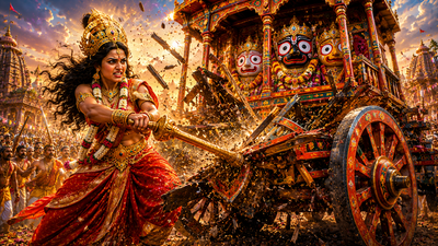 Why Goddess Lakshmi Broke Lord Jagannath’s Chariot