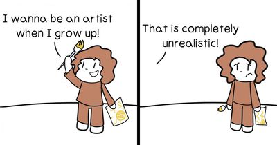 This Artist Turns Awkward Thoughts And Everyday Struggles Into Adorable Comics (62 New Pics)
