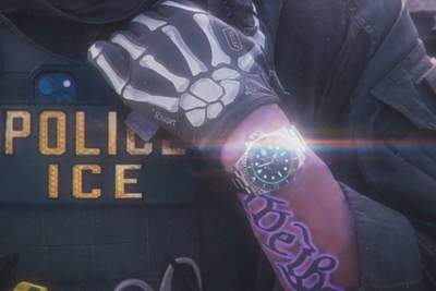 ICE agent wearing ‘Rolex’ watch and sporting ‘We The People’ tattoo sparks debate online