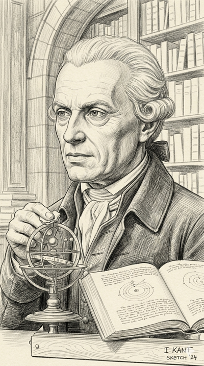 Quote of the day by Immanuel Kant: 'May you live your life as if the maxim of your actions were to become...' - life lessons on ethics, responsibility, moral living, discipline and human values by German philosopher and Critique of Pure Reason author