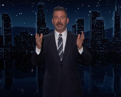 Kimmel on Trump: his approval numbers ‘like his testicles have sunk to an all-time low’