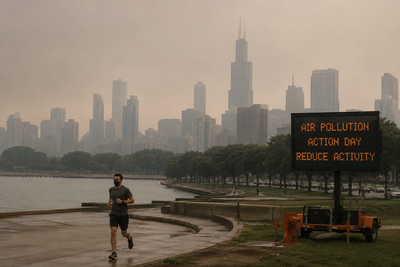 HEALTH ALERT: Chicago Issues Air Pollution Action Day as Ozone Levels Surge to "Unhealthy" — 9.4 Million Residents at Risk
