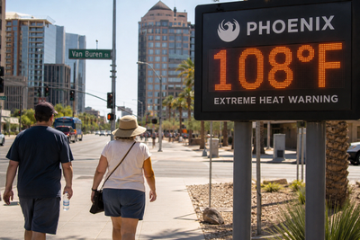 Phoenix Confirms First Heat Death of 2026 Amid 108°F Warning — Maricopa County on Track for Another Lethal Summer