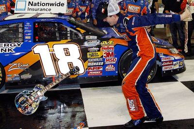 Kyle Busch's wildest Nashville moments: Smashing guitars and making history