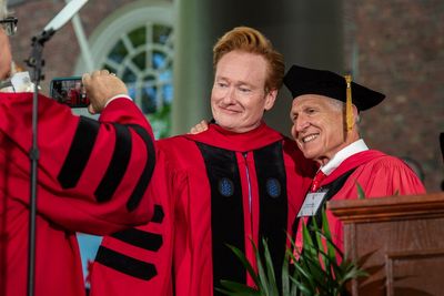 Conan O’Brien delivers zingers at alma mater Harvard graduation address