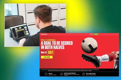 Ladbrokes free bet offer: Get 50/1 on a goal in both halves of the Champions League final