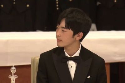 Japan’s Prince Hisahito makes imperial state banquet debut after sister relinquishes royal duties