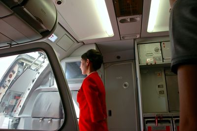 Cabin Crew Now Wear 'No Touching' Patches After Passengers Poke, Pinch and Grab Them on Almost Every Flight
