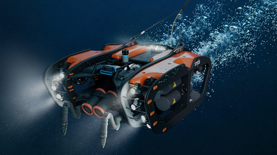 Startup unveils underwater drone designed for protecting undersea cables — small drone dives to 1,640 feet, comes with four-hour battery endurance or unlimited range when tethered to surface power source