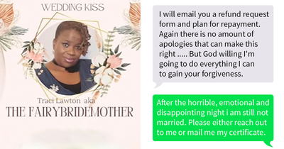 Bride Sues Her Wedding Planner After She Turned The Special Moment Into A “Day From Hell”