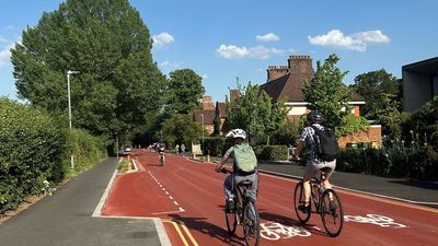 ‘Imagine a road where cars are not allowed to overtake bikes’ – England's first 'cycle street' opens