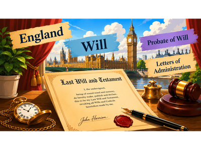 Selling property in England after the owner's death? Legal heirs may need Probate of Will or Letters of Administration first