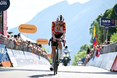 'I had to go with it' - Derek Gee-West moves closer to Giro d'Italia podium in 'super hard' queen stage to Alleghe