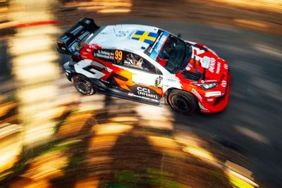 WRC Rally Japan: Oliver Solberg turns up pressure on Elfyn Evans