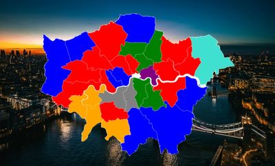 Mapped: How London's political landscape has been transformed as Greens lead five councils