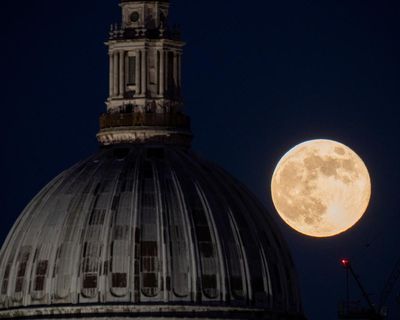 What is a blue micromoon and when is the best time to see it this weekend?