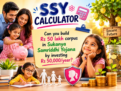 Sukanya Samriddhi Yojana calculator: Can you build Rs 50 lakh corpus in SSY by investing Rs 50,000/year?