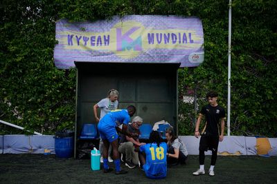 Migrant amateur teams in Greece get into World Cup spirit before new EU border measures take effect
