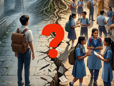 After 10 years of studying in English, Delhi students say they're being forced into Hindi-medium classes in class 11 & 12