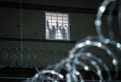 Tense protests at Newark migrant prison