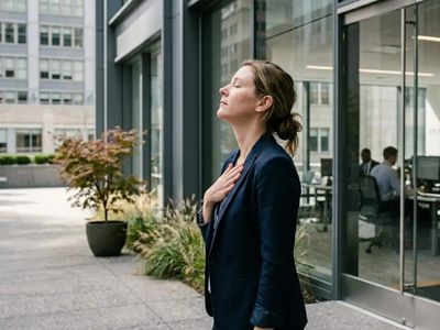 Psychology suggests people who step outside to breathe before answering aren't being dramatic - they're protecting the pause that lets emotion settle before words do damage