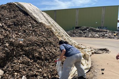 Chinese-run illegal e-waste plant raided