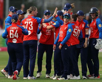 England’s Freya Kemp makes mark with bat and ball to level series against India