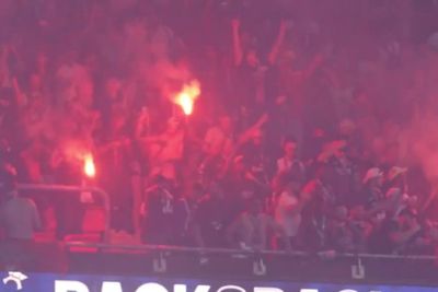 PSG fans pour into streets after Arsenal defeated in penalty shootout at Champions League Final
