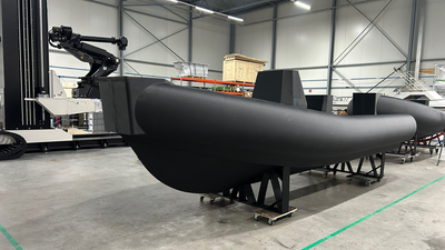Pentagon eyes 3D-printed military boats made from volcanic fiber — non-conductive hulls add stealth capabilities while replacing a 6,545-mile supply chain, could scale to 25,000 vessels a year at forward bases