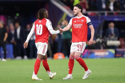 Arsenal: Declan Rice sends heartfelt message to 'devastated' Gabriel and Eberechi Eze
