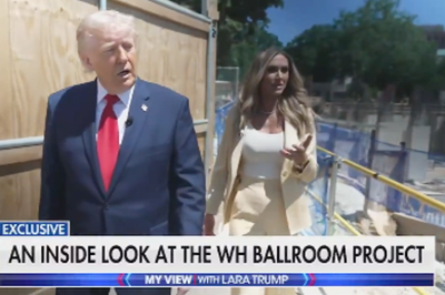 Trump gives daughter-in-law Lara tour of White House ballroom site: ‘We’re gonna have the inauguration here’