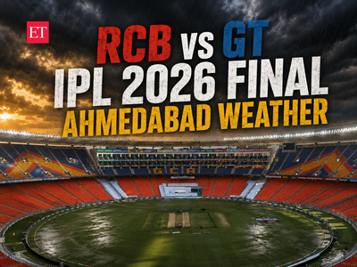 RCB vs GT IPL 2026 Final Ahmedabad Weather: Will rain spoil Royal Challengers Bengaluru vs Gujarat Titans match today? Pitch report & forecast inside