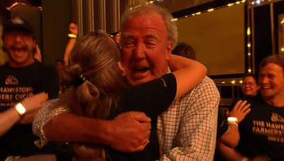 Jeremy Clarkson parties till 4.30am with Amanda Holden at London pub as farmer's choir wins BGT