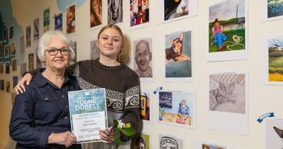'She's very inspirational': Young Dobell winner's tribute to Super Grandma