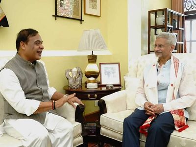 Assam CM Himanta Biswa Sarma meets Jaishankar, discusses Act East Policy and regional trade opportunities